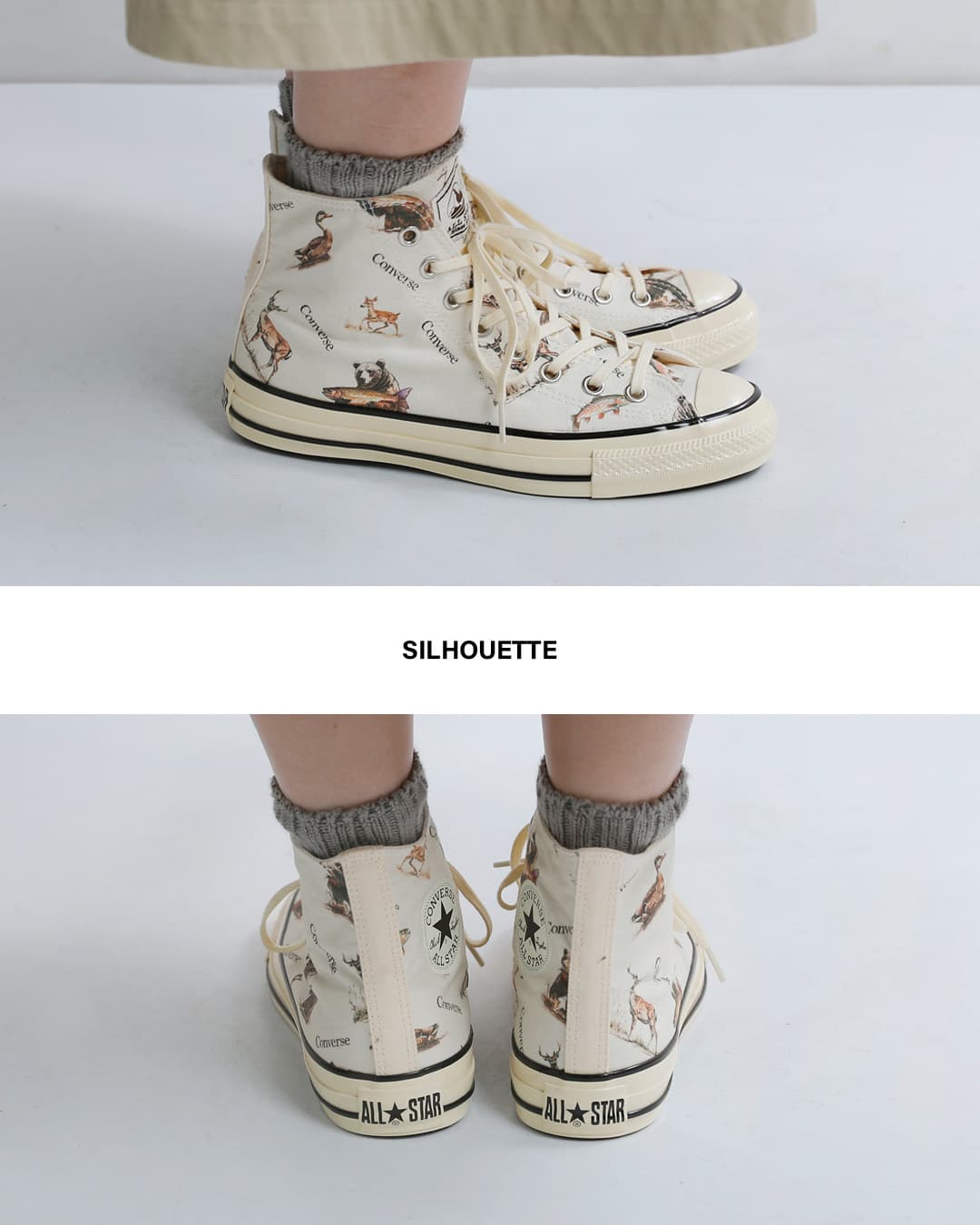 CONVERSE(コンバース)オールスター エイジド ハンティング HI スニーカー as-aged-hunt-hi