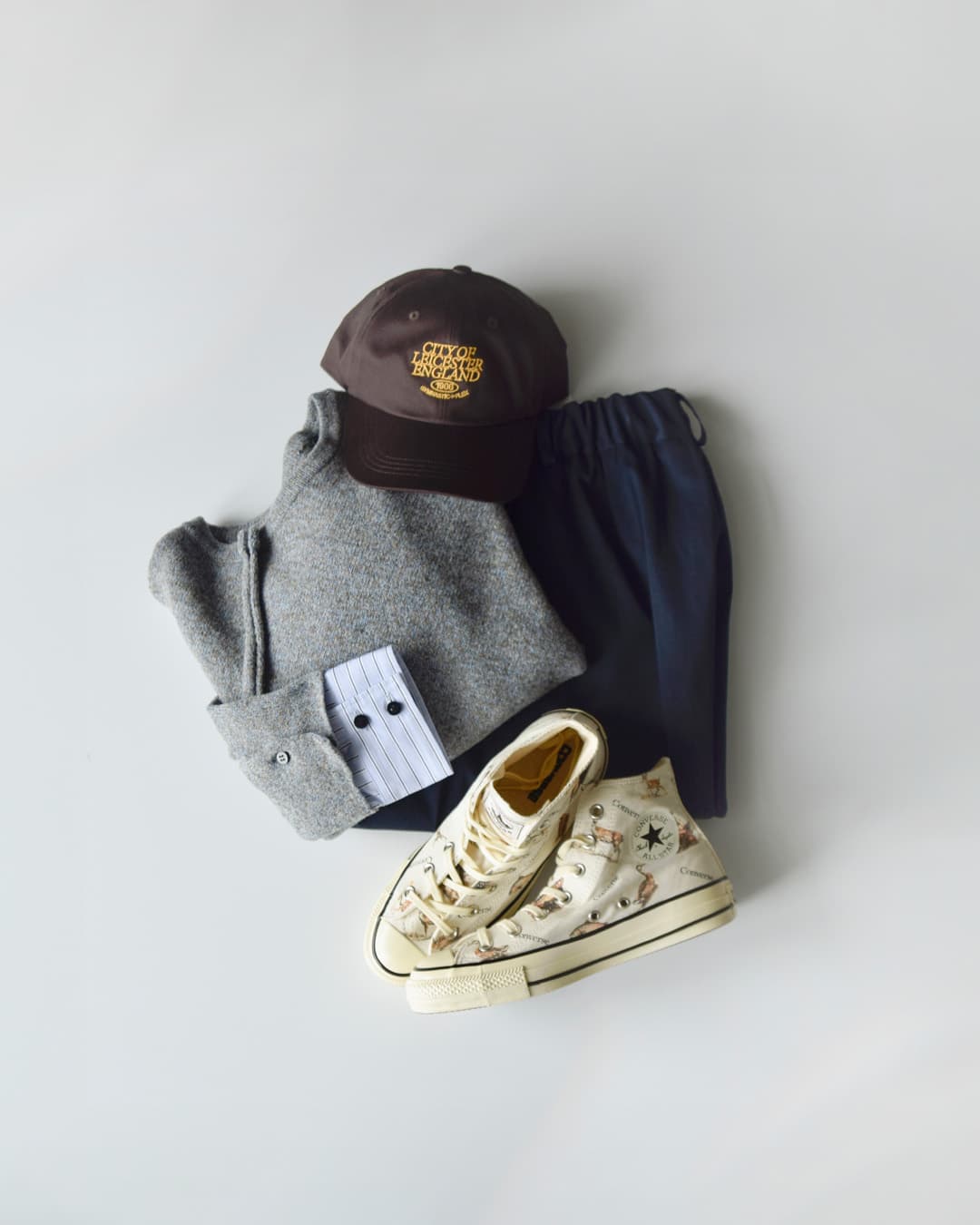 CONVERSE(コンバース)オールスター エイジド ハンティング HI スニーカー as-aged-hunt-hi
