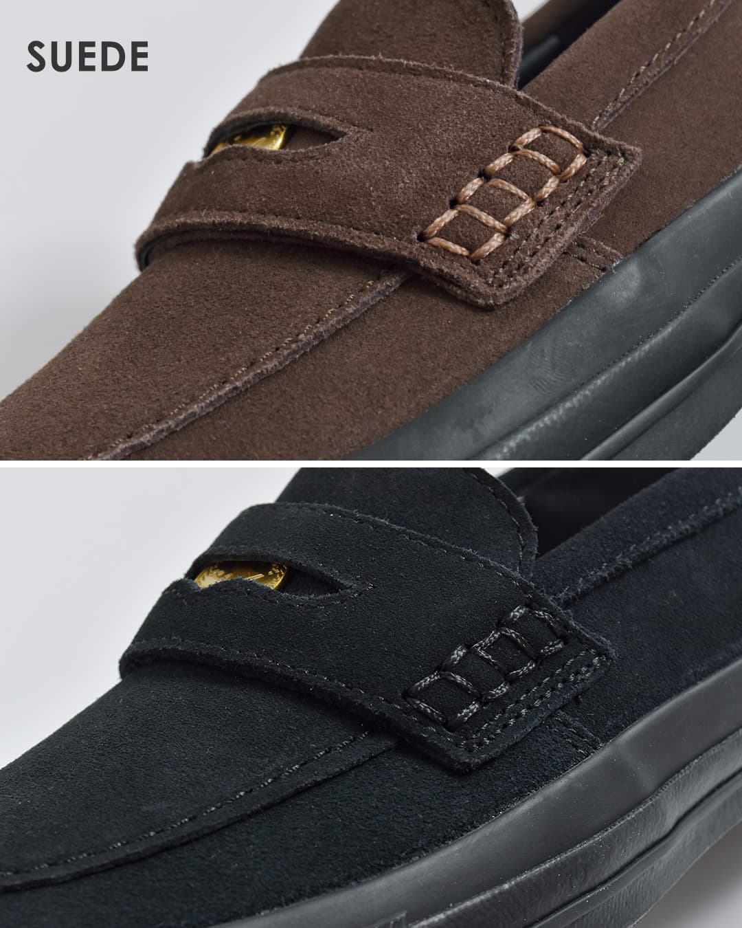 CONVERSEオールスター スエード コインローファー as-c-loafer-su