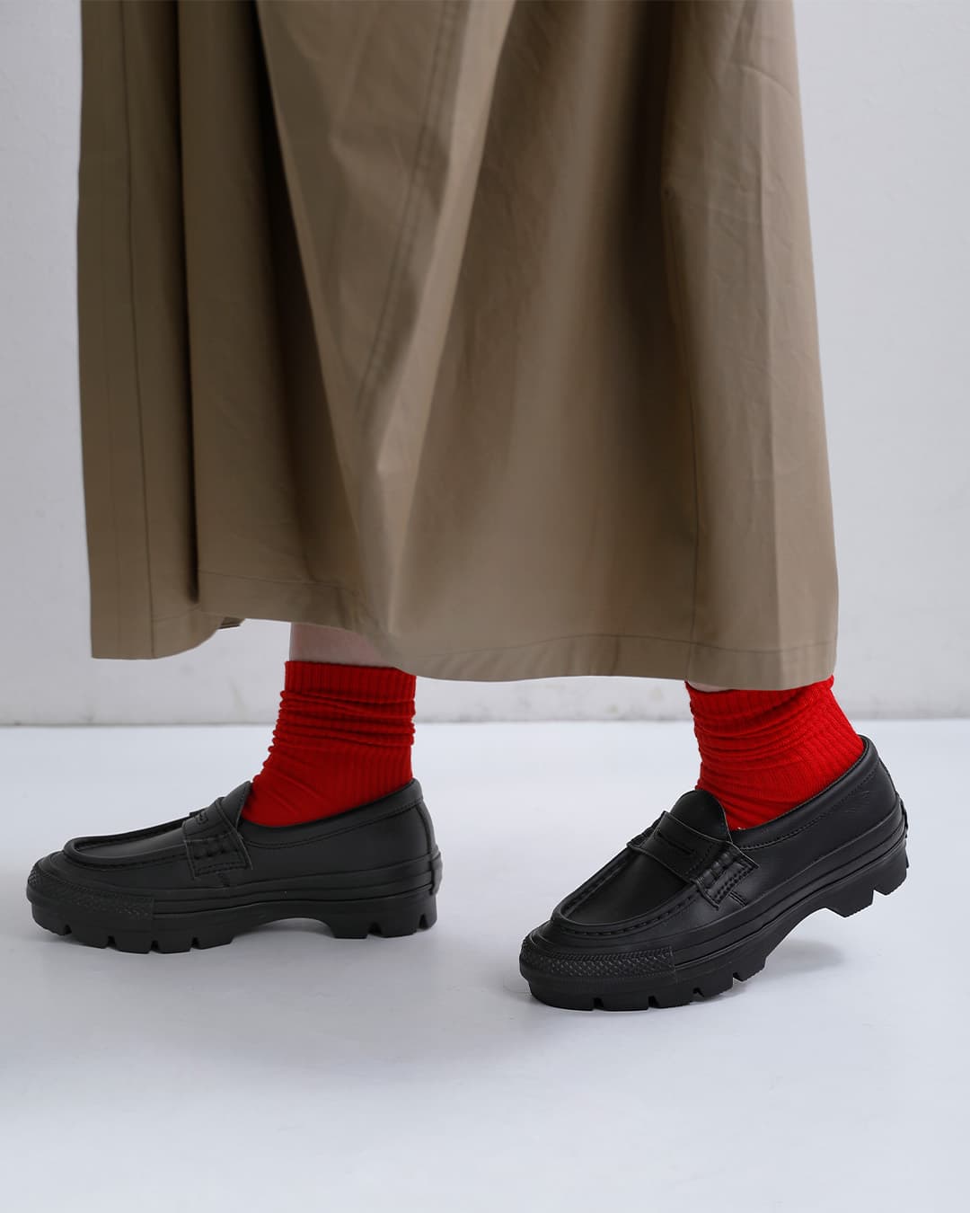 CONVERSEオールスター チャンク ローファー as-chunk-lo
