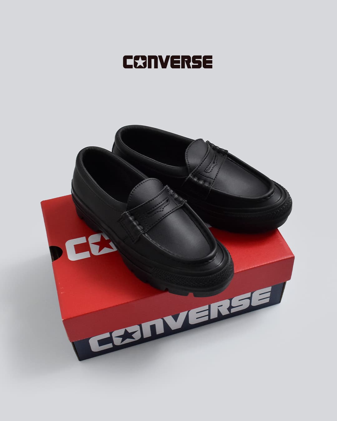 CONVERSEオールスター チャンク ローファー as-chunk-lo