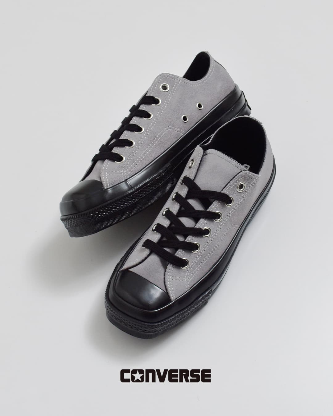 CONVERSE(コンバース)オールスター スクエアトゥ スエード OX スニーカー as-sq-toe-su-ox