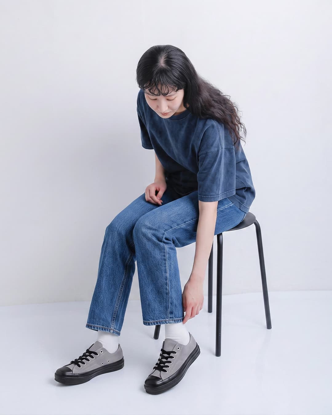 CONVERSE(コンバース)オールスター スクエアトゥ スエード OX スニーカー as-sq-toe-su-ox