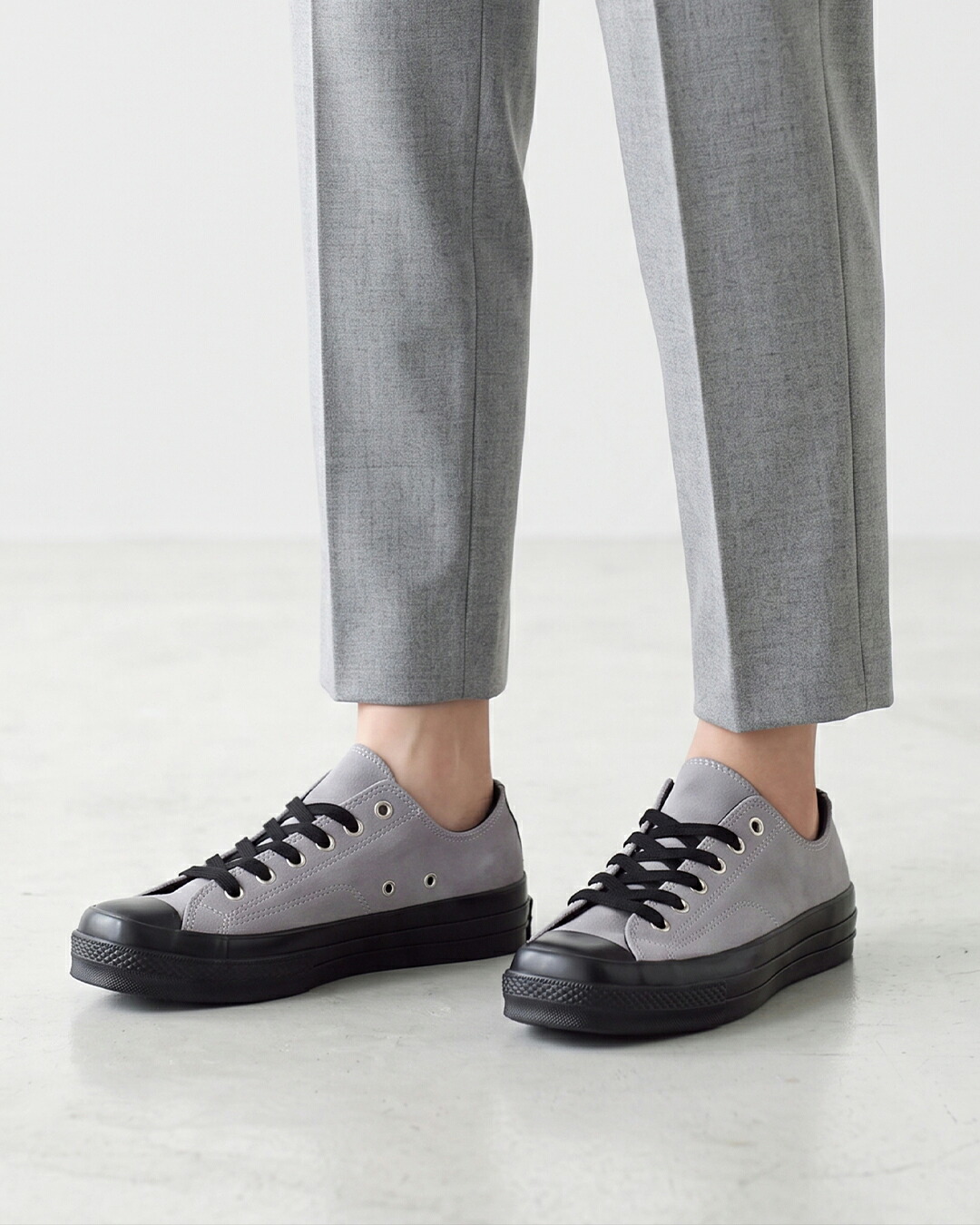 CONVERSE(コンバース)オールスター スクエアトゥ スエード OX スニーカー as-sq-toe-su-ox