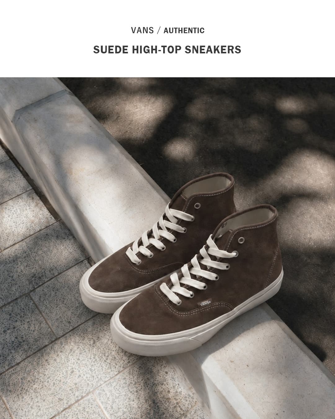 Vansオーセンティック スエード ハイカット スニーカー Authentic HI 2.0 authentic-hi-same1