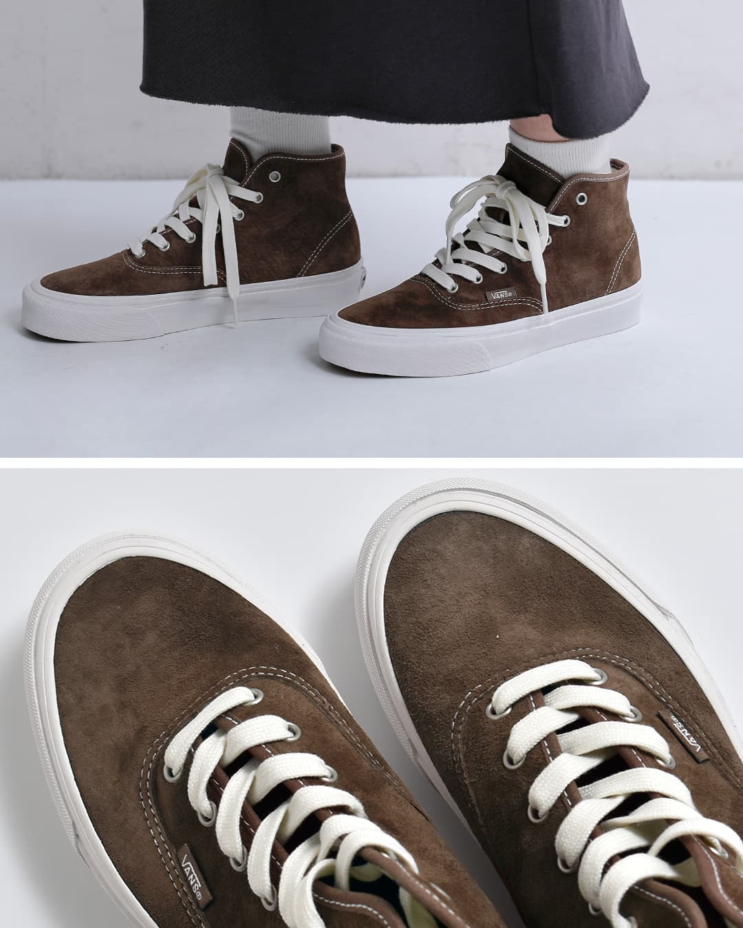 Vansオーセンティック スエード ハイカット スニーカー Authentic HI 2.0 authentic-hi-same1