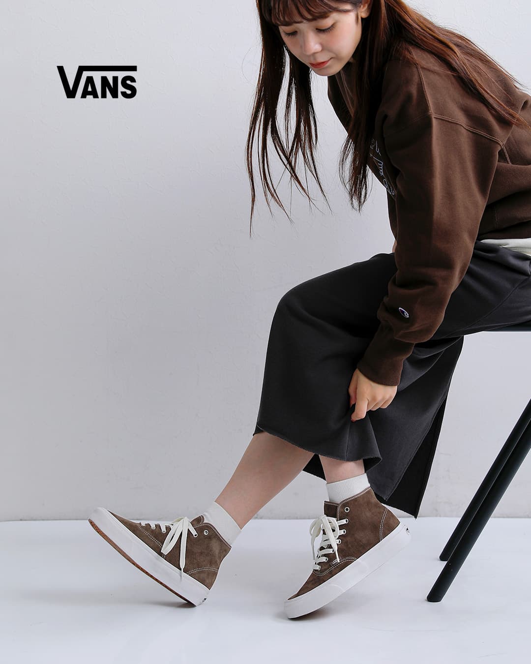 Vansオーセンティック スエード ハイカット スニーカー Authentic HI 2.0 authentic-hi-same1