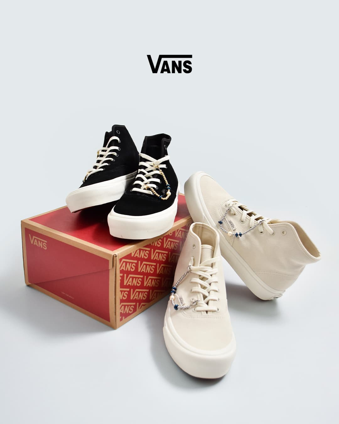 NEW]Vans ヴァンズ オーセンティック ハイカット スニーカー Authentic