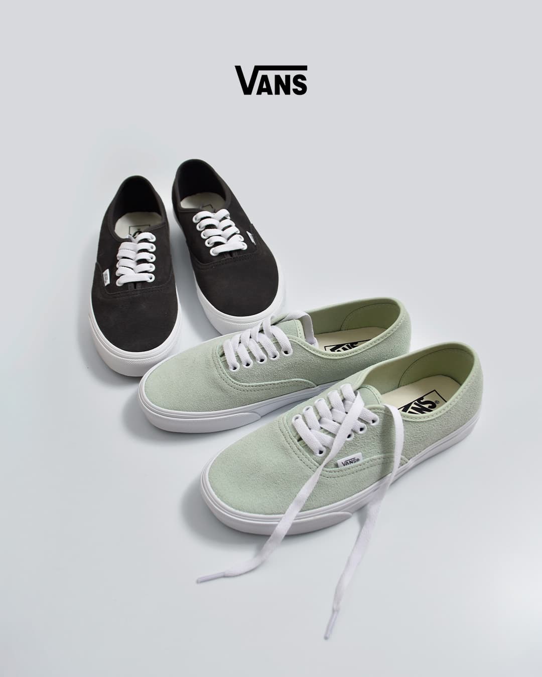 Vansオーセンティック スエード ローカット スニーカー Authentic authentic-same14