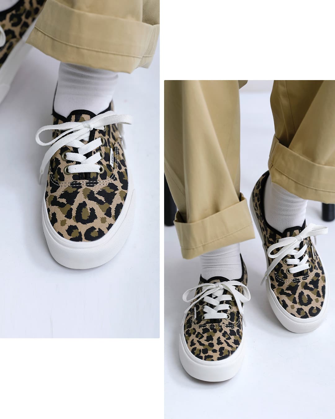 Vans(ヴァンズ)オーセンティック レオパード ローカット スニーカー Authentic authentic-same15