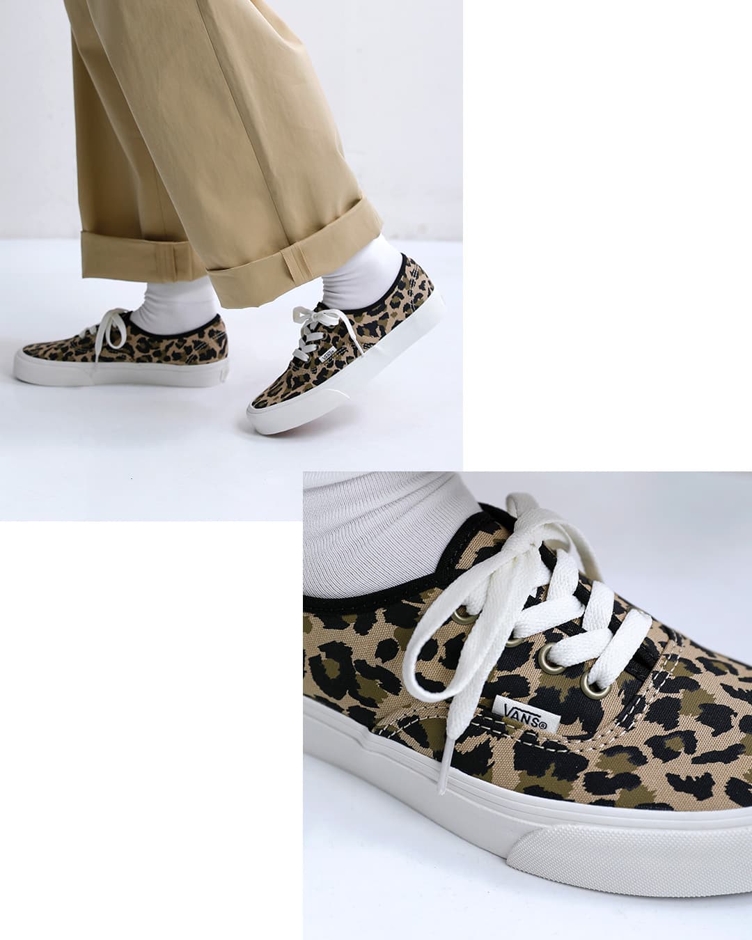Vans(ヴァンズ)オーセンティック レオパード ローカット スニーカー Authentic authentic-same15