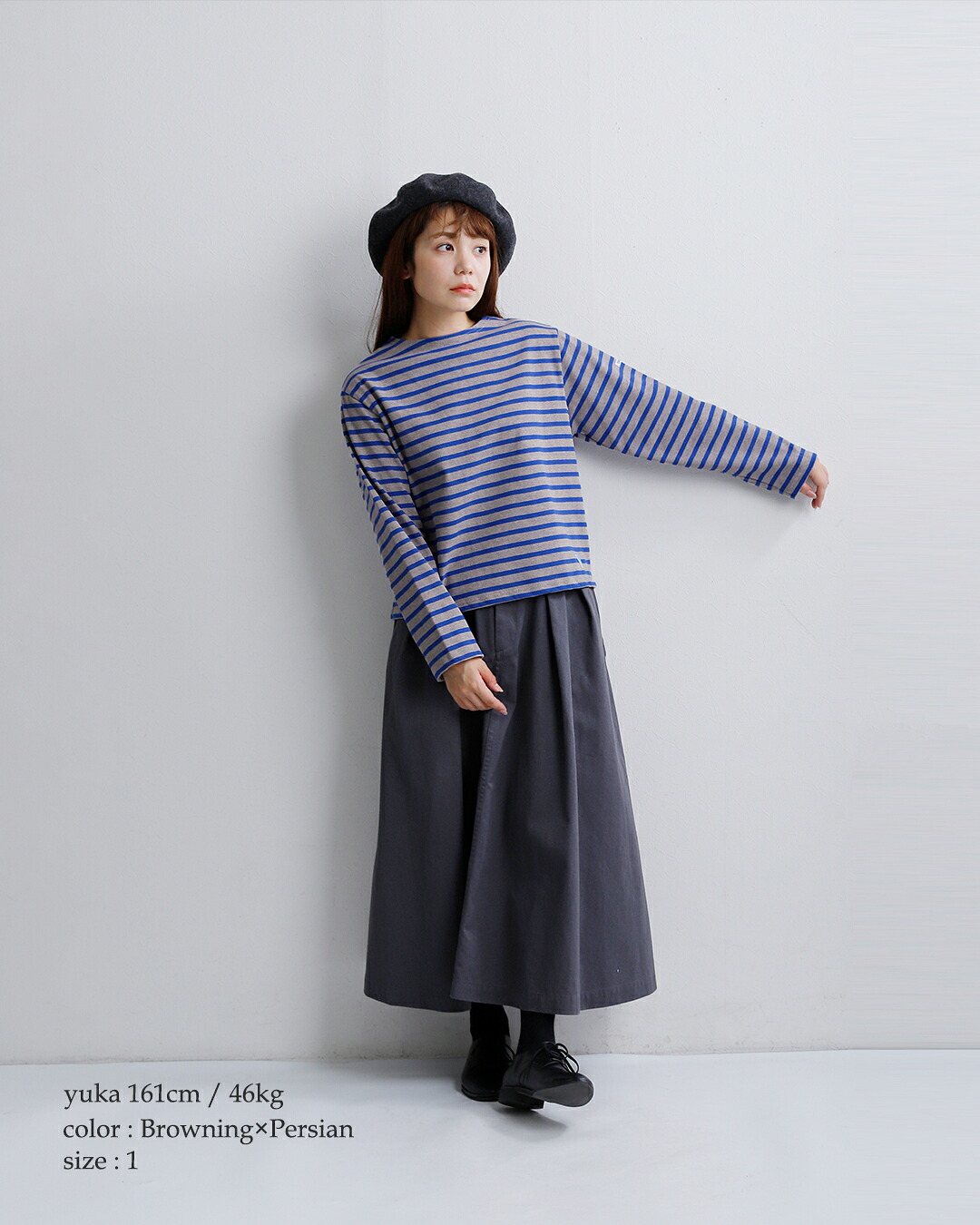ORCIVAL(オーチバル・オーシバル)コットンロード クルーネック 長袖 Tシャツ b259-26aw