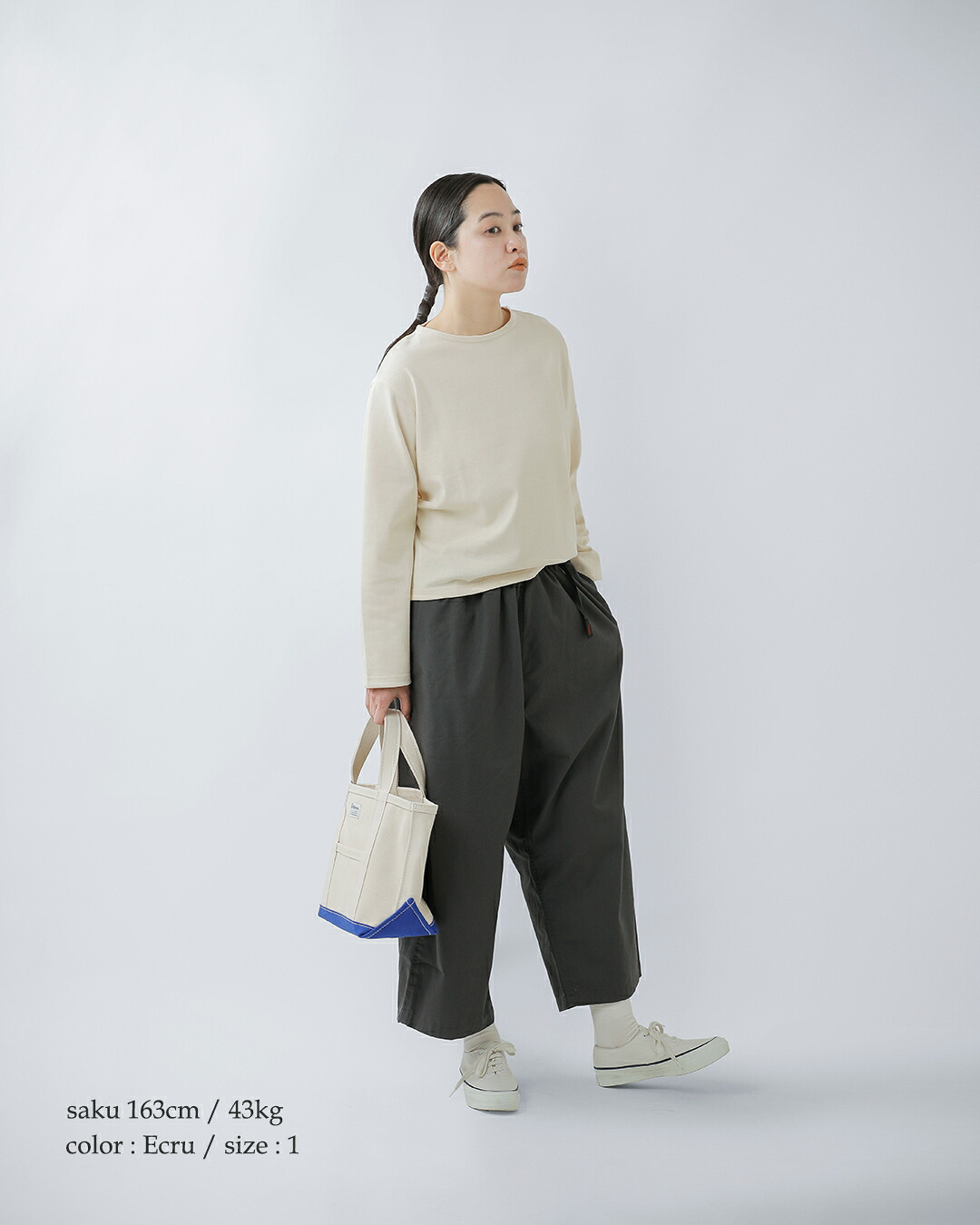 ORCIVAL(オーチバル・オーシバル)コットンロード クルーネック 長袖 Tシャツ b259-26aw
