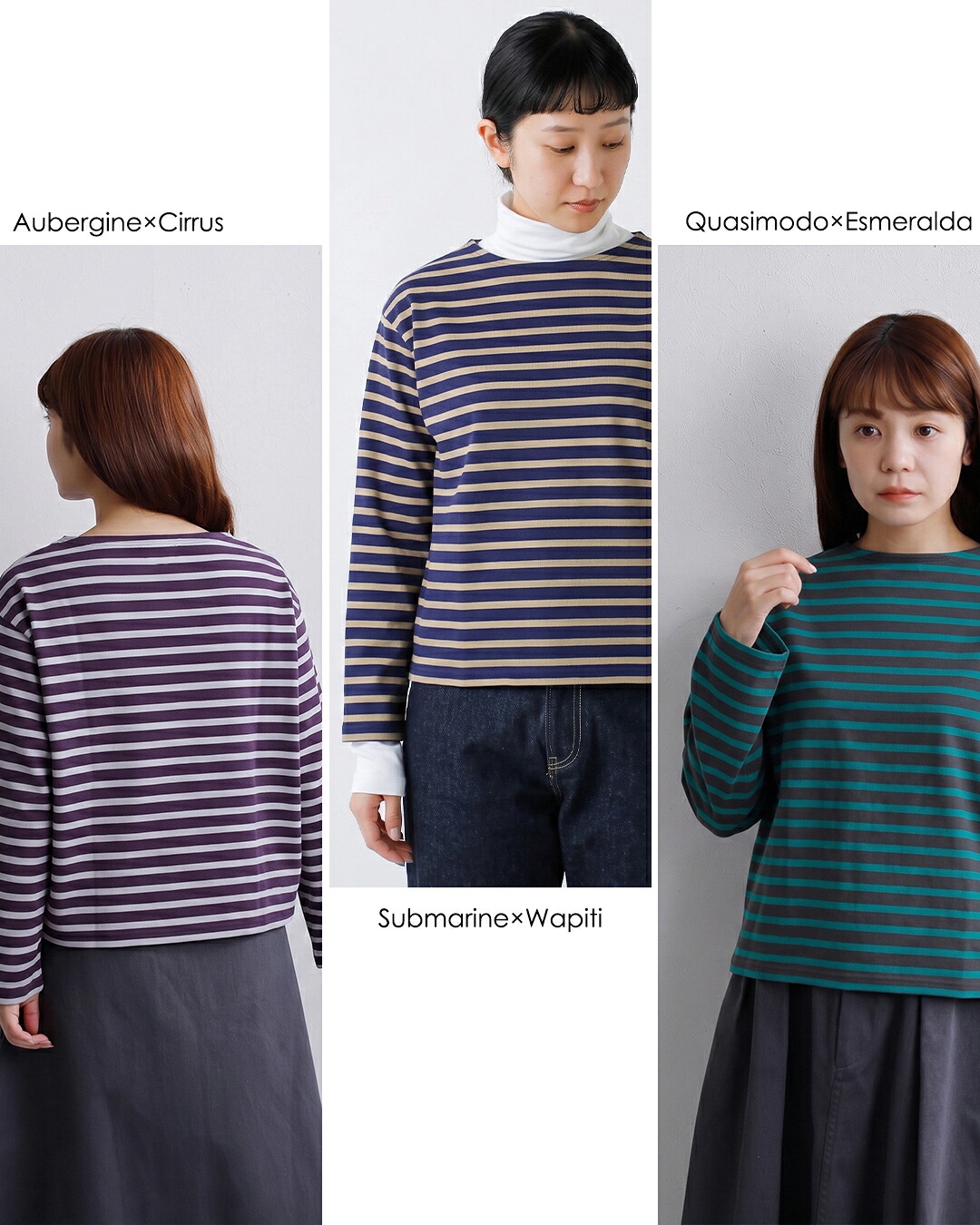 ORCIVAL(オーチバル・オーシバル)コットンロード クルーネック 長袖 Tシャツ b259-26aw