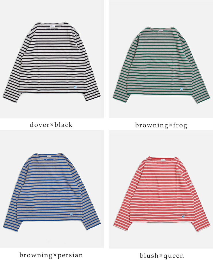 ORCIVAL(オーチバル・オーシバル)コットンロード クルーネック 長袖 Tシャツ b259-26aw