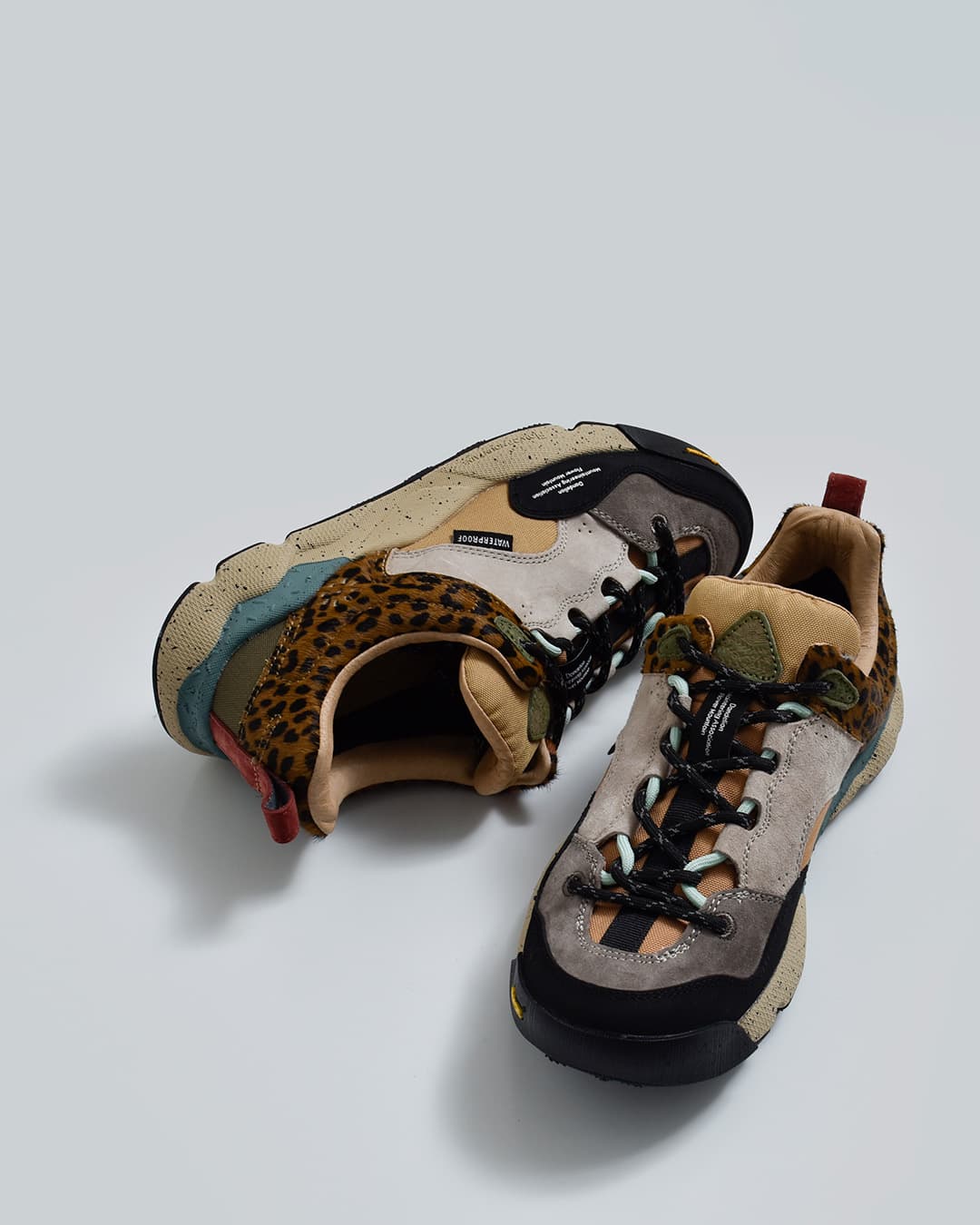 Flower MOUNTAINバックカントリー ピッグレザー コーデュラナイロン トレッキング スニーカー BACK COUNTRY backcountry-same1