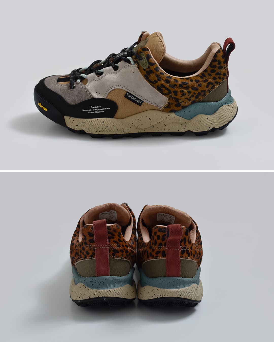 Flower MOUNTAINバックカントリー ピッグレザー コーデュラナイロン トレッキング スニーカー BACK COUNTRY backcountry-same1