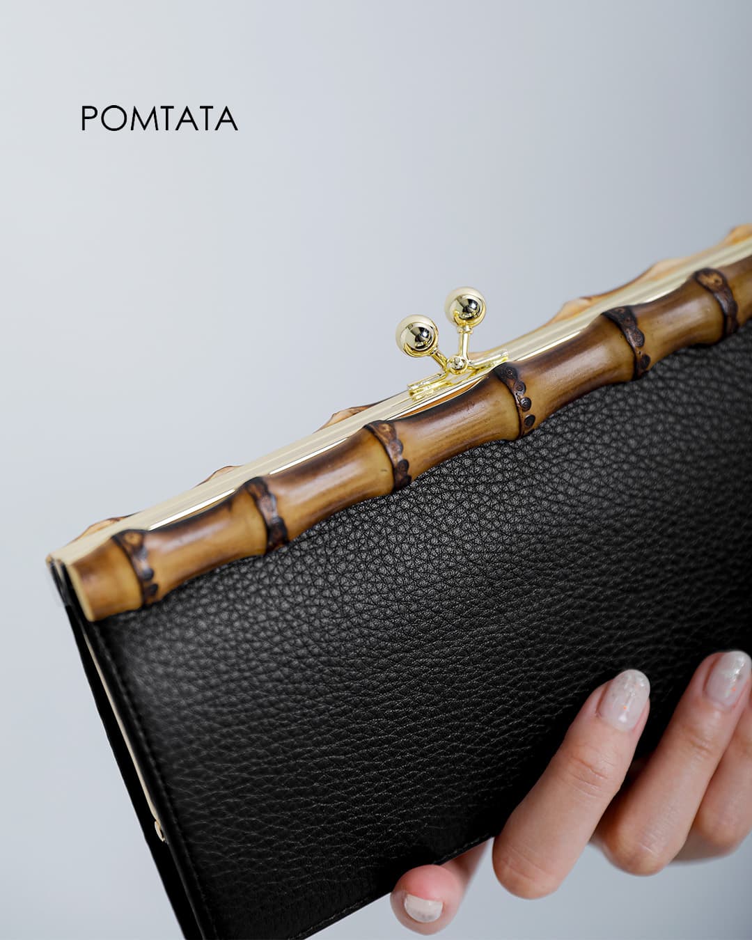 POMTATAグローブレザー ロング ウォレット “BAM SERIES” bam-l-wallet