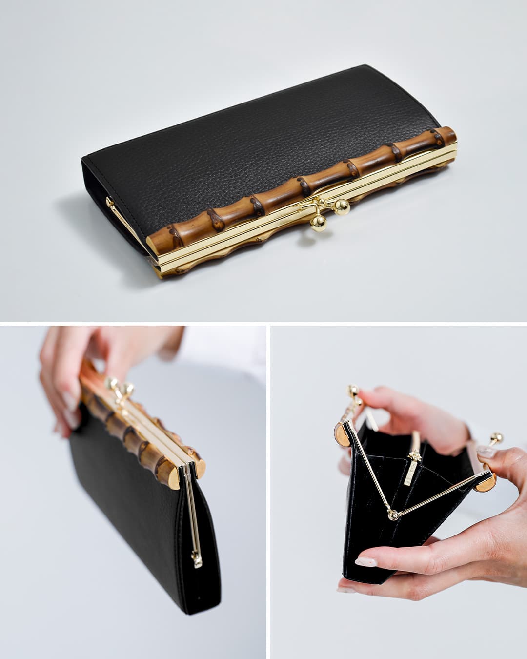 POMTATAグローブレザー ロング ウォレット “BAM SERIES” bam-l-wallet