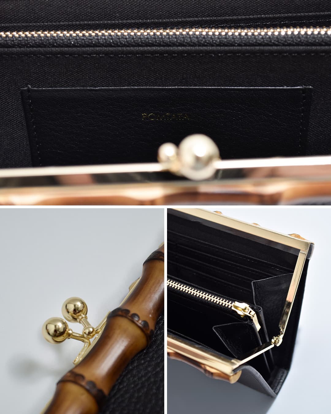 POMTATAグローブレザー ロング ウォレット “BAM SERIES” bam-l-wallet