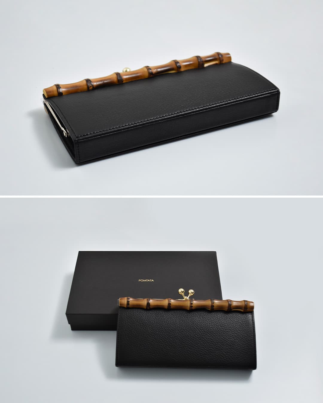 POMTATAグローブレザー ロング ウォレット “BAM SERIES” bam-l-wallet