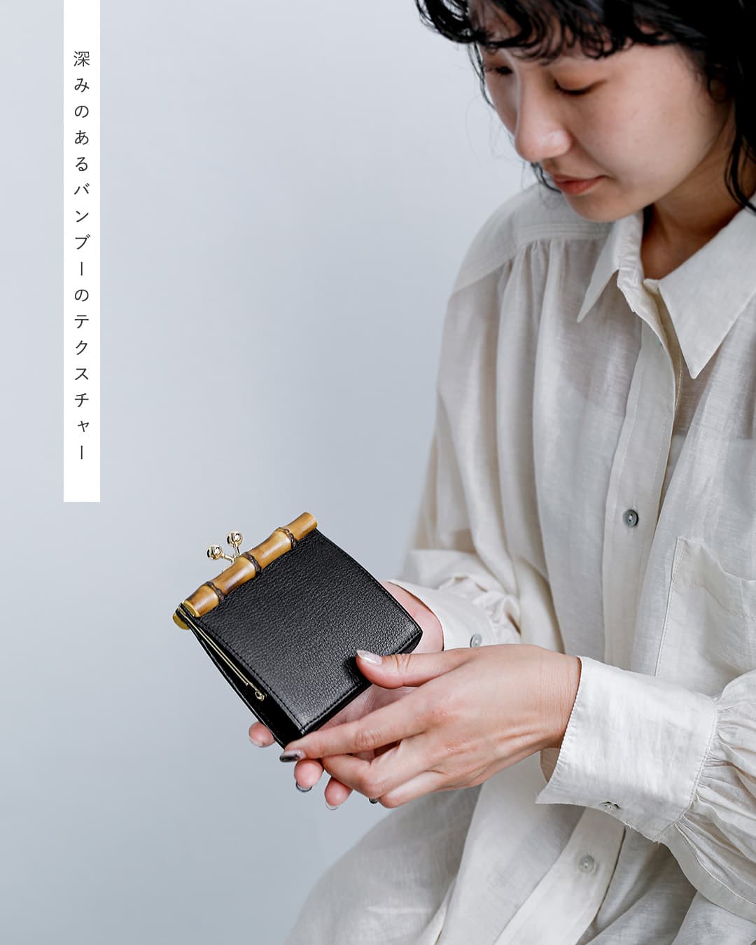 POMTATAグローブレザー ショート ウォレット “BAM SERIES” bam-short-wallet