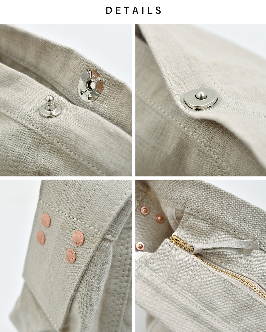 MARINE DAYリネンキャンバス ショルダーバッグ “BLUEBLUE” blueblue-linen