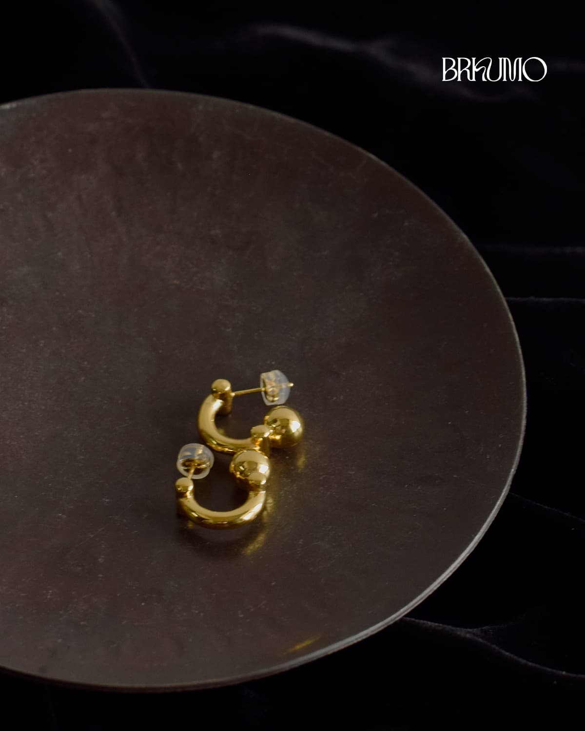 NEW] BRKUMO ブラクモ ゴールド ピアス OI pierce br25gaw04