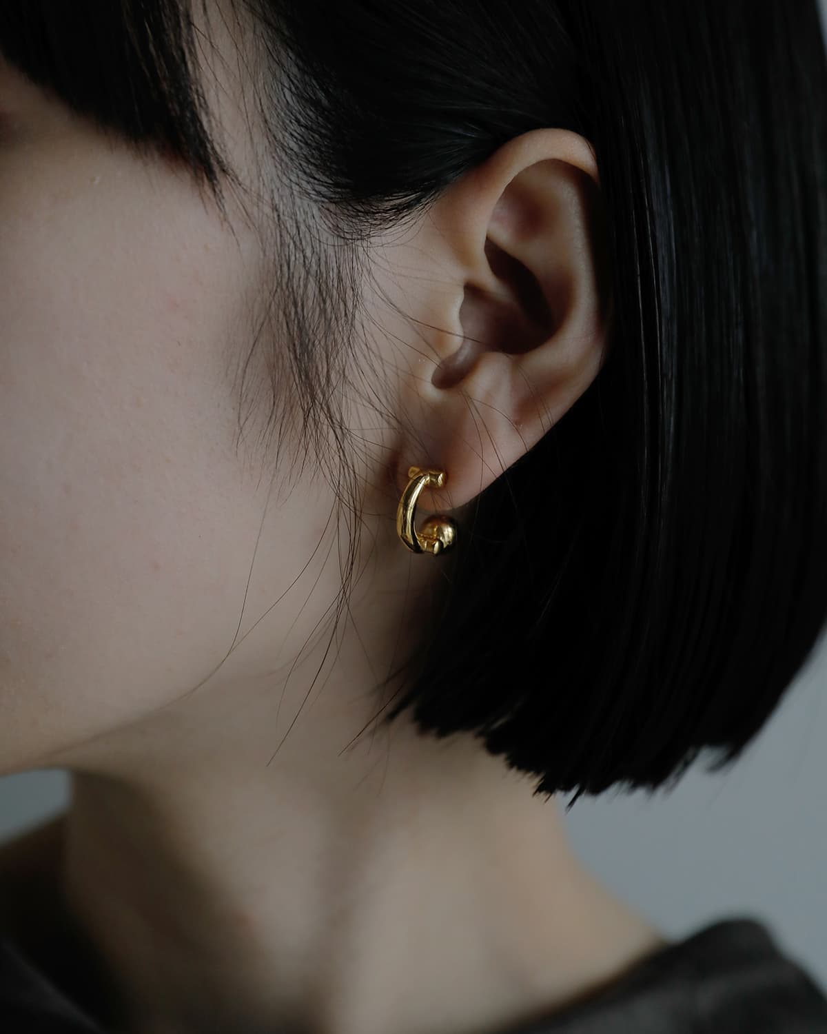 NEW] BRKUMO ブラクモ ゴールド ピアス OI pierce br25gaw04