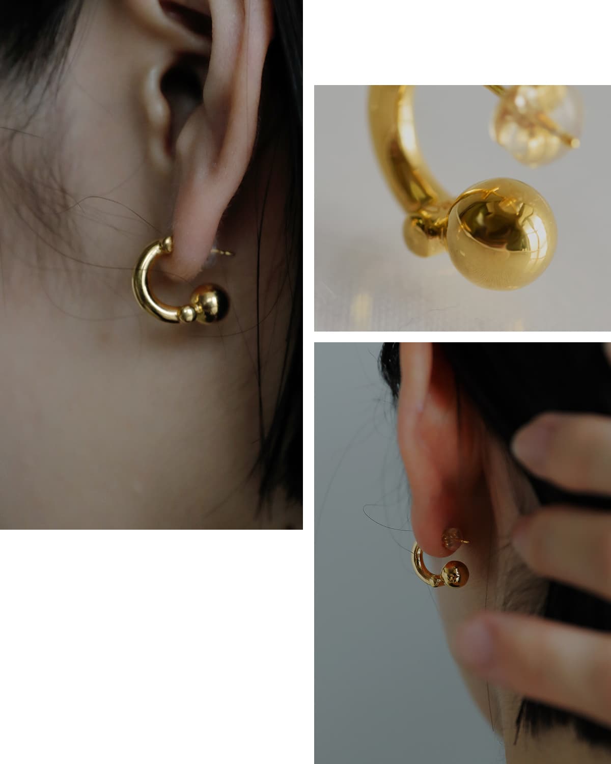 NEW] BRKUMO ブラクモ ゴールド ピアス OI pierce br25gaw04
