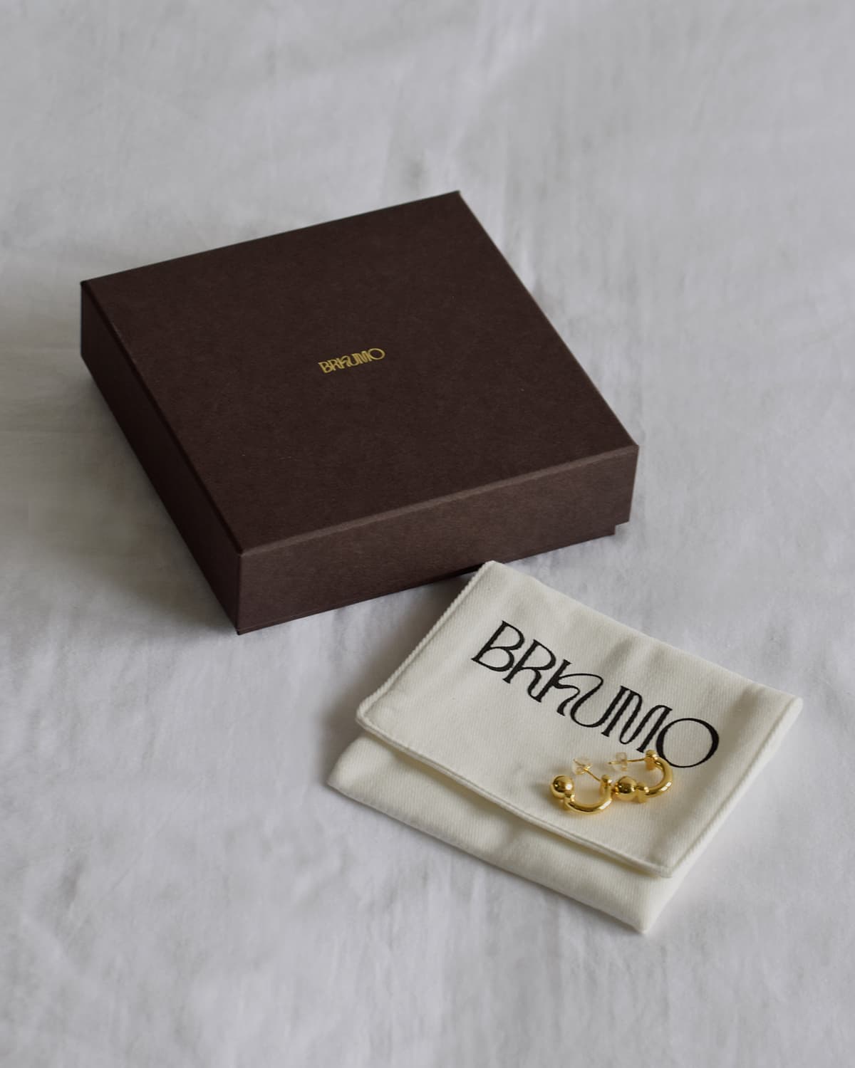 BRKUMO(ブラクモ)ゴールドピアス OI pierce br25gaw04