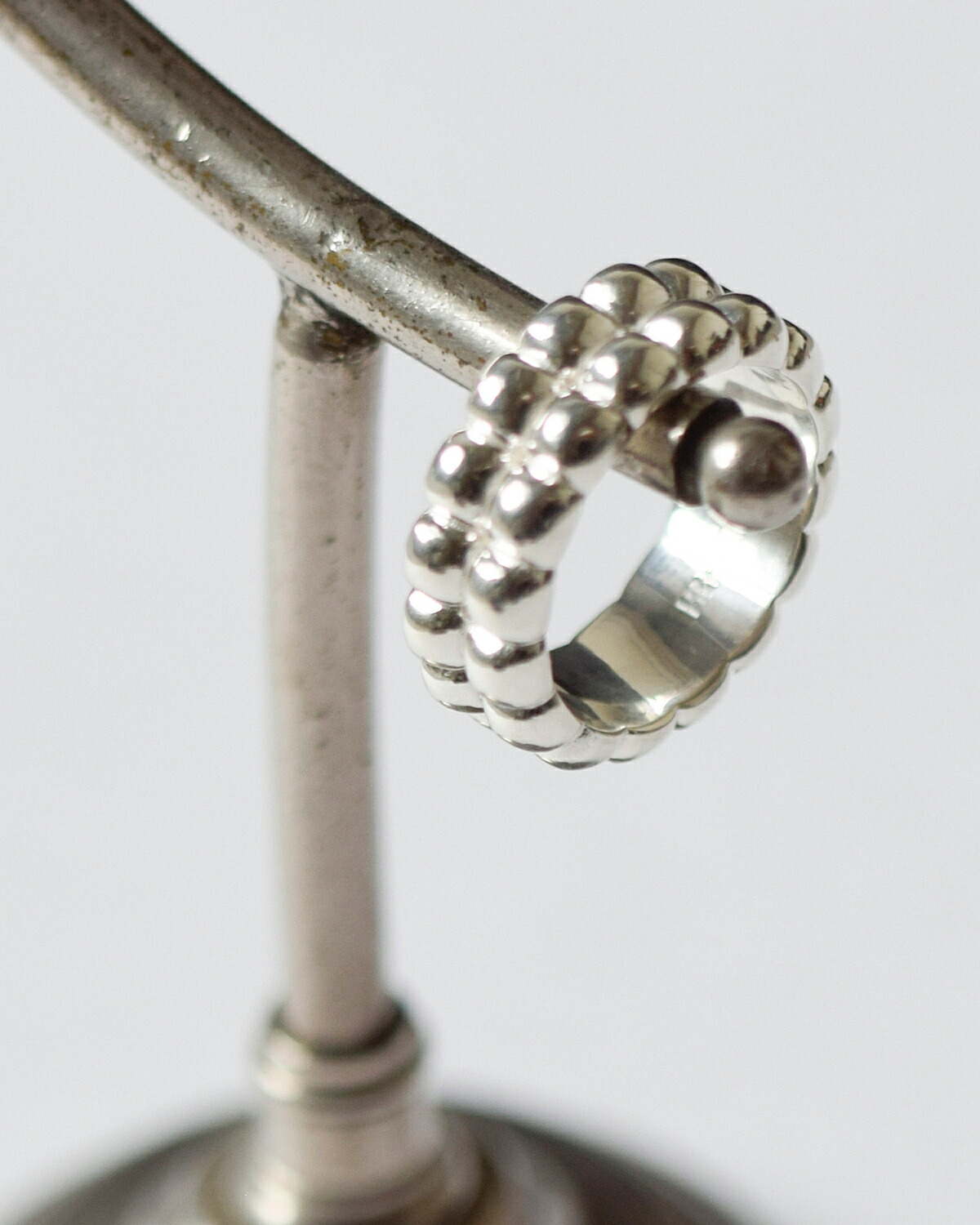 BRKUMO(ブラクモ)ダブルレイヤー シルバー リング omochi ring br25gaw10-sv