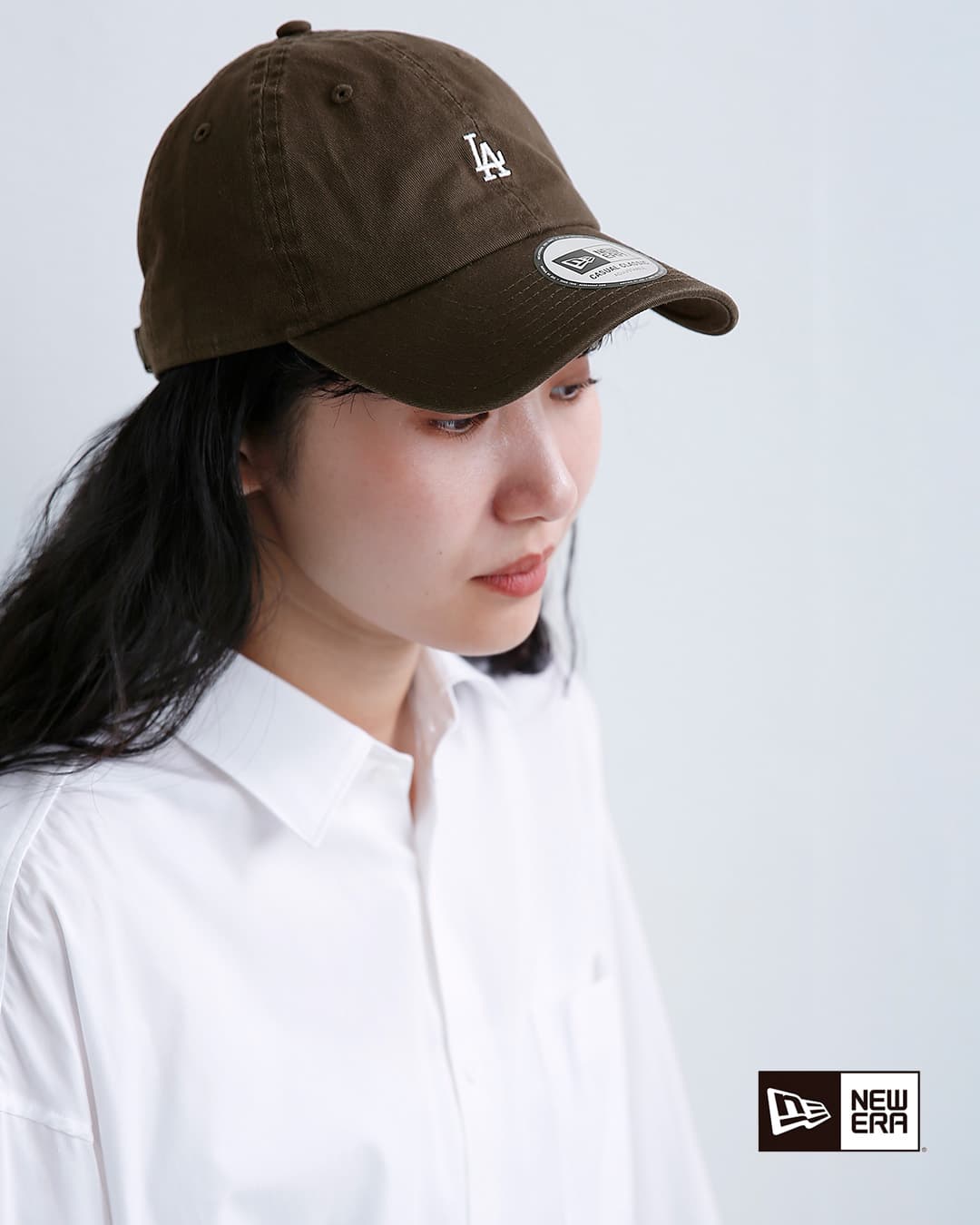NEW ERAカジュアルクラシック MLB ミニロゴキャップ casual-c