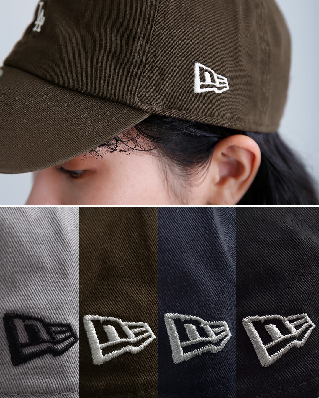NEW ERAカジュアルクラシック MLB ミニロゴキャップ casual-c