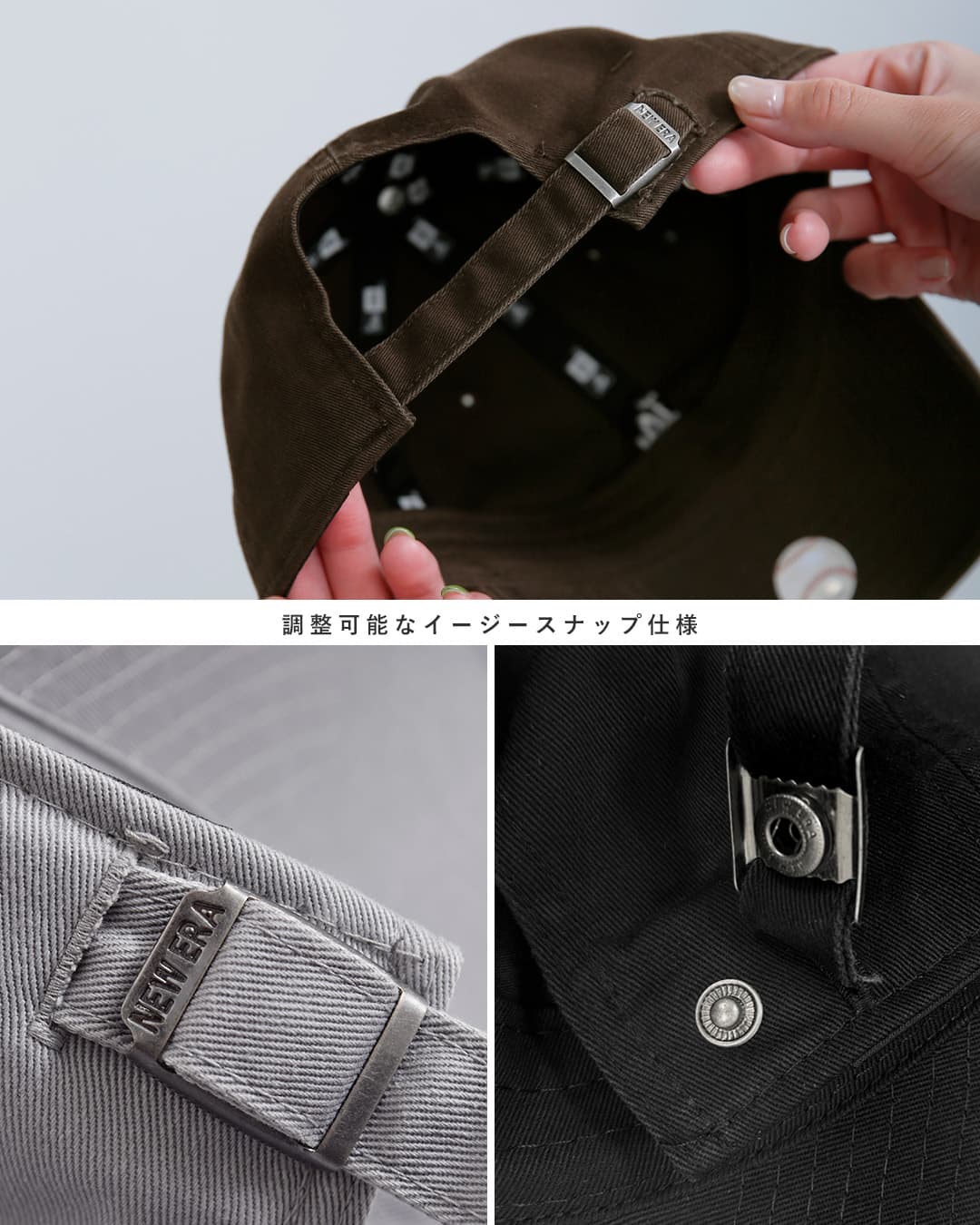 NEW ERAカジュアルクラシック MLB ミニロゴキャップ casual-c