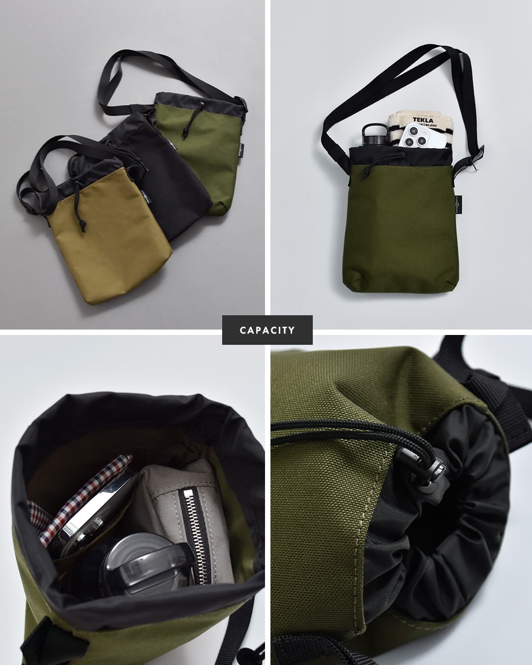 Arts&CraftsデュラブルナイロンチョークショルダーバッグS chalk-shoulder-s