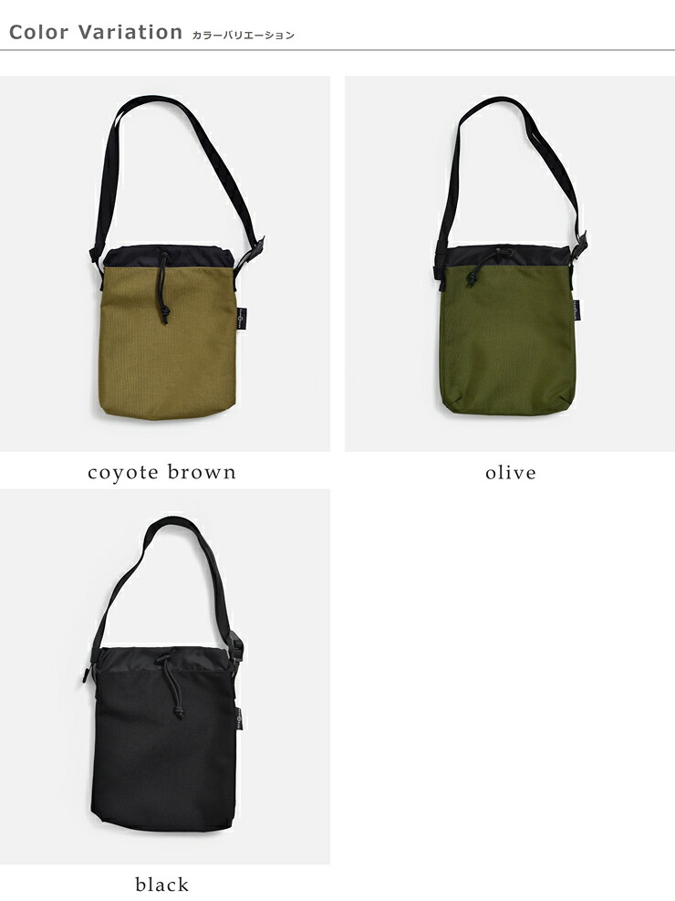 Arts&CraftsデュラブルナイロンチョークショルダーバッグS chalk-shoulder-s