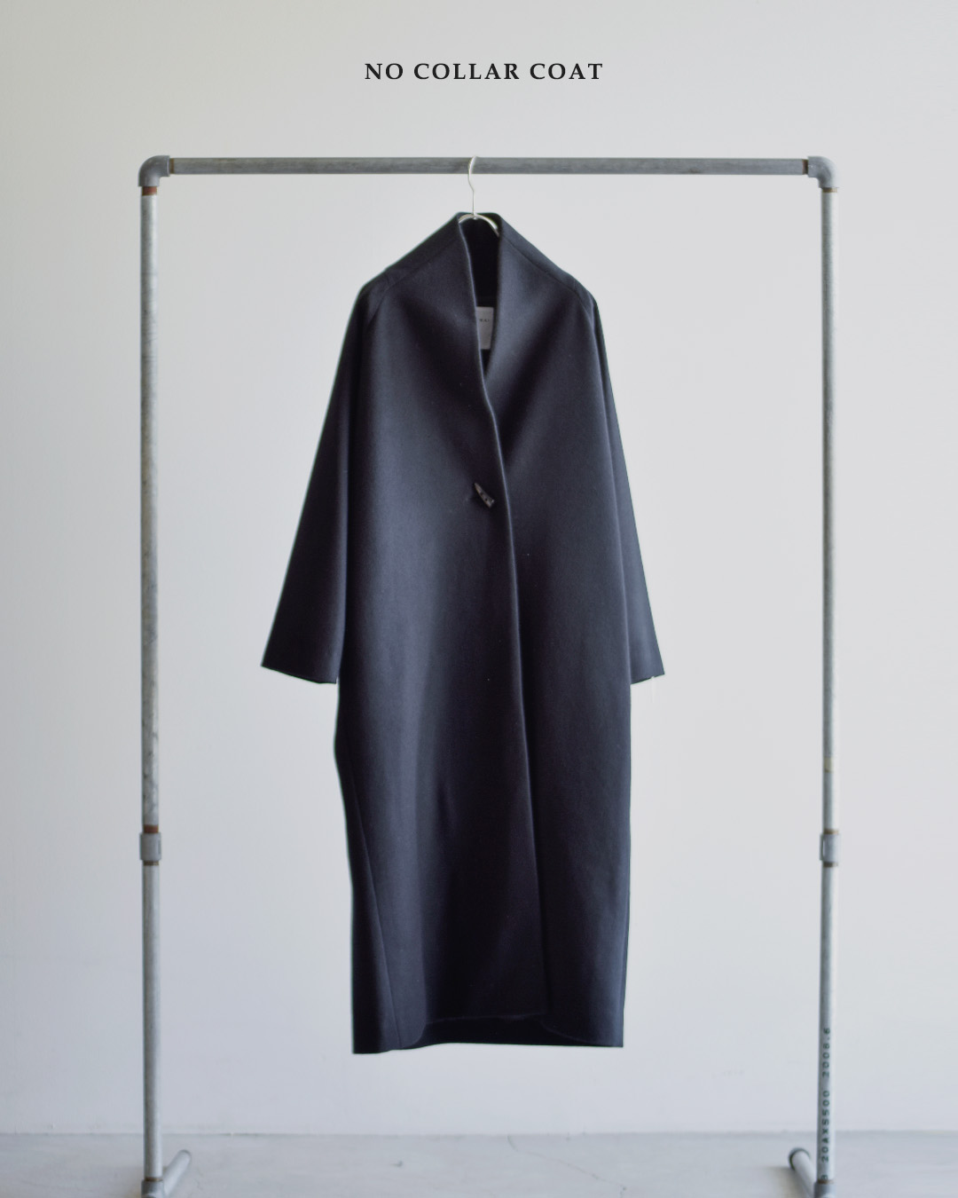 SI-HIRAI(�X�[�q���C)�X�y�V���������g�� �m�[�J���[ �����O�R�[�g NO COLLER COAT chaw26-4218
