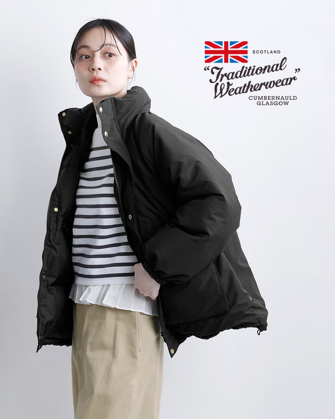 Traditional Weatherwear(トラディショナルウェザーウェア)サウスフィールド 撥水 リバーシブル ダウン ジャケット SOUTHFIELD DOWN l262cidco0565ox