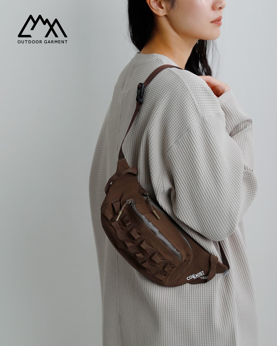 CMF OUTDOOR GARMENT(シーエムエフアウトドアガーメント)ミニマル ウエストポーチ FANNY PAC COEXIST cmf2602-ac18