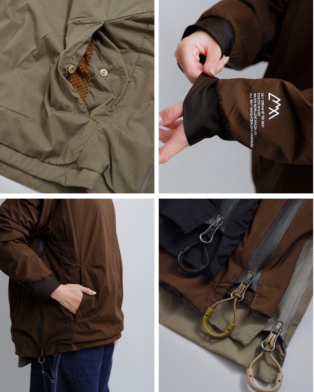 CMF OUTDOOR GARMENT15Dナイロン 撥水 ジップデザイン Tシャツ DAY DREAM HF TEE cmf2602-c01