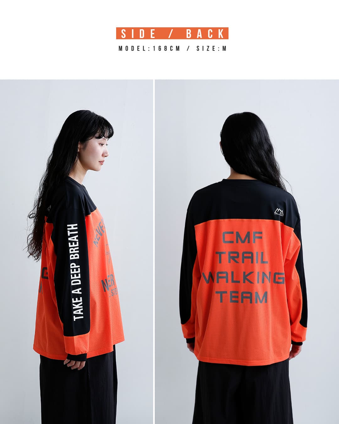 CMF OUTDOOR GARMENTグラフィック ロゴ 長袖Tシャツ BMX TEE cmf2602-c11