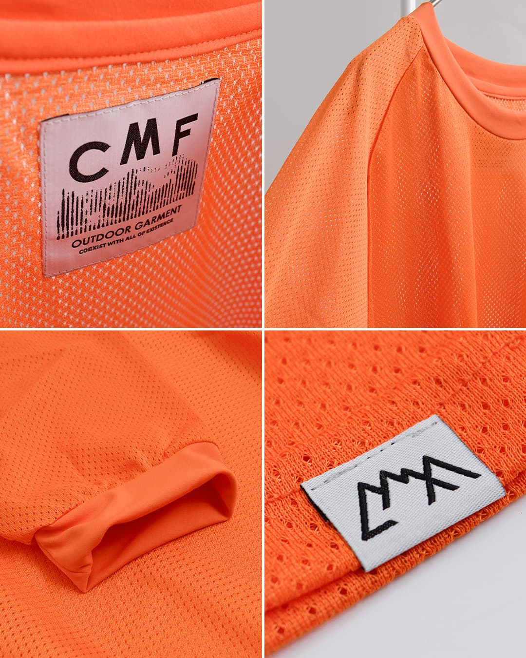 CMF OUTDOOR GARMENT吸水速乾 メッシュ 長袖Tシャツ QUICK DRY MESH TEE LS cmf2602-c13
