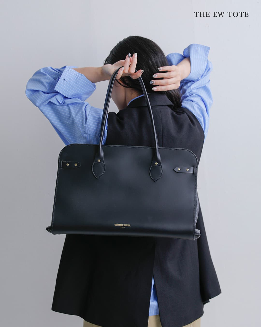 CAMBRIDGE SATCHEL(ケンブリッジサッチェル)カウレザー トートバッグ The EW Tote cs-302