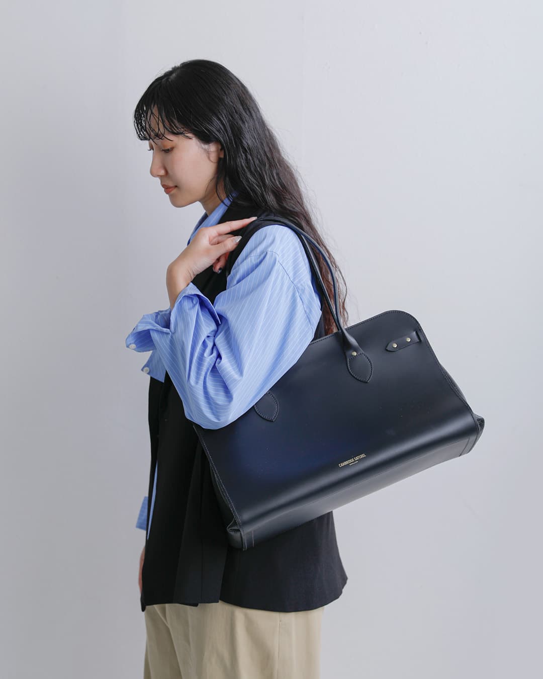 CAMBRIDGE SATCHEL(ケンブリッジサッチェル)カウレザー トートバッグ The EW Tote cs-302