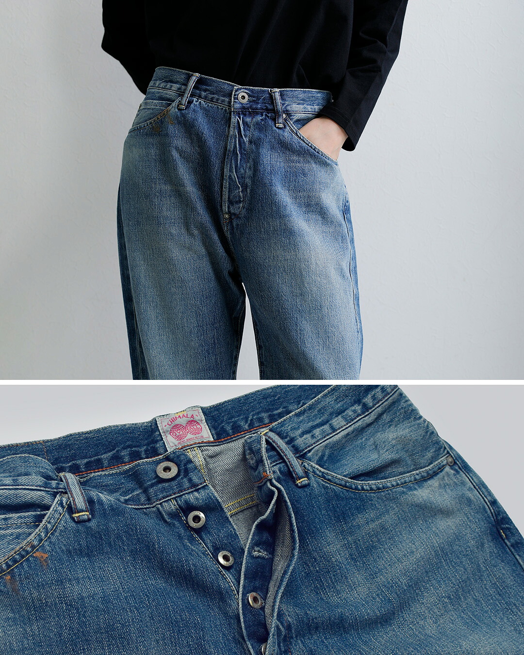 chimala12oz �Z���r�b�` �f�j�� �o�M�[�p���c regular cs42-wp03