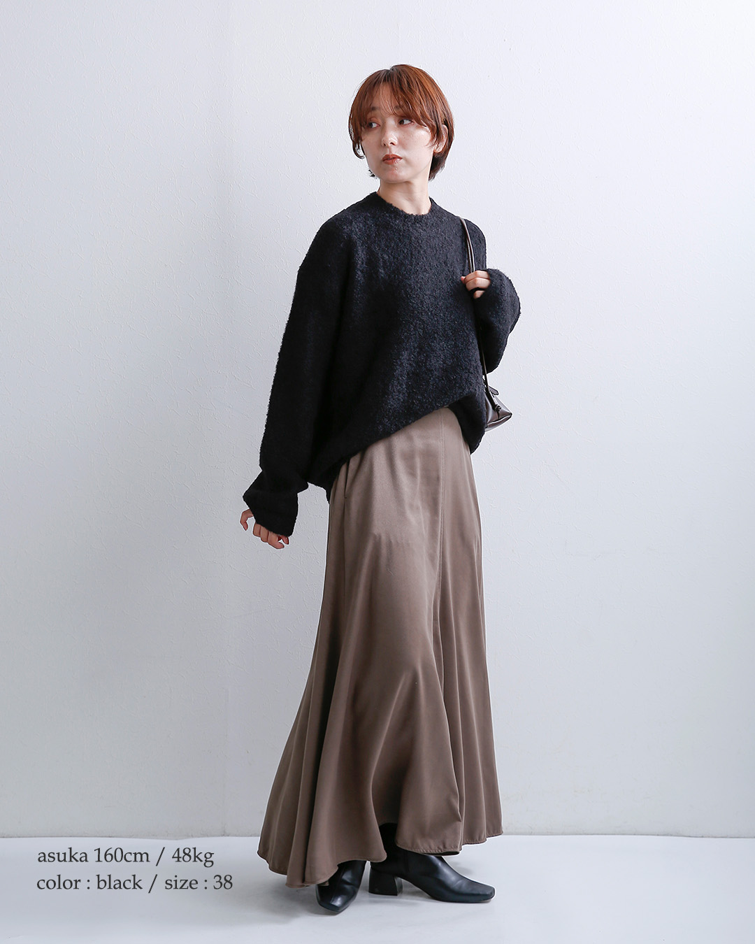 C.T.plageペルーアルパカ 2way Vネック ニットベスト ct26316