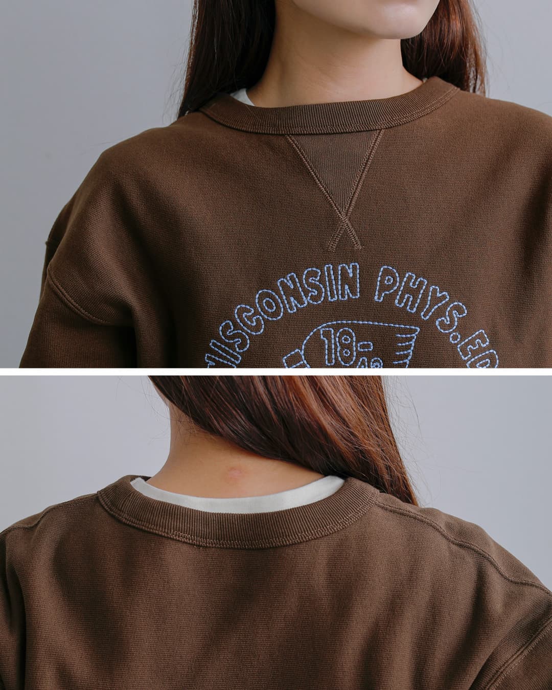 Champion(チャンピオン)リバースウィーブ ガーメントウォッシュ クルーネック スウェットシャツ cw-e003