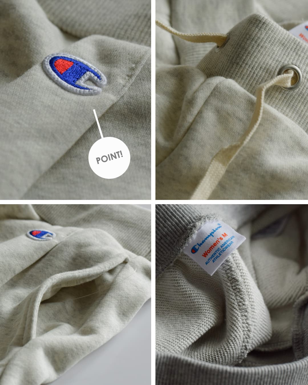 Champion(チャンピオン)コットン裏毛 ワイド スウェットパンツ cw-e208