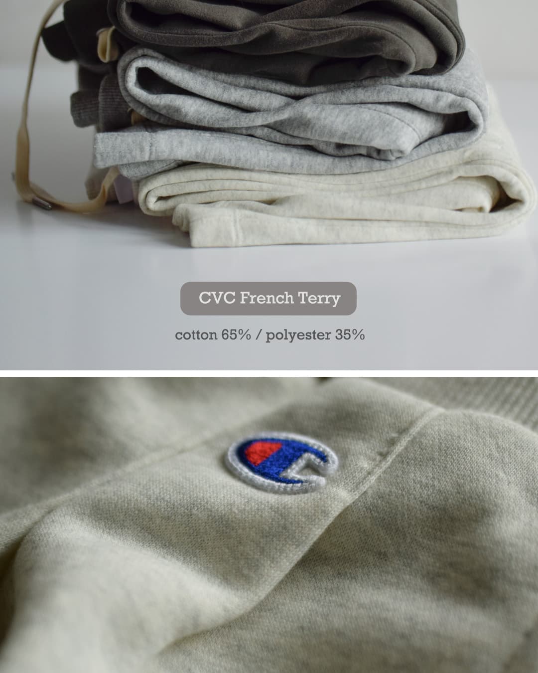 Champion(チャンピオン)コットン裏毛 ワイド スウェットパンツ cw-e208